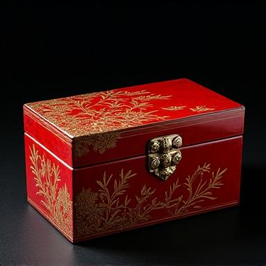 丁寧に修復された蒔絵の重箱。