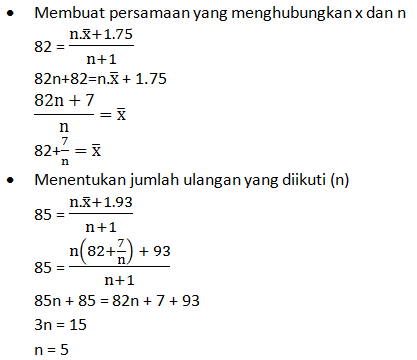 Rangkuman Contoh Soal Statistika Pembahasan Jawaban