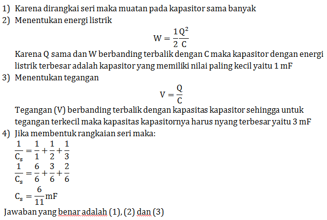 Contoh soal listrik statis