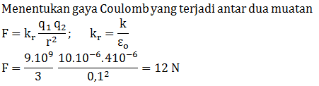 Contoh soal listrik statis